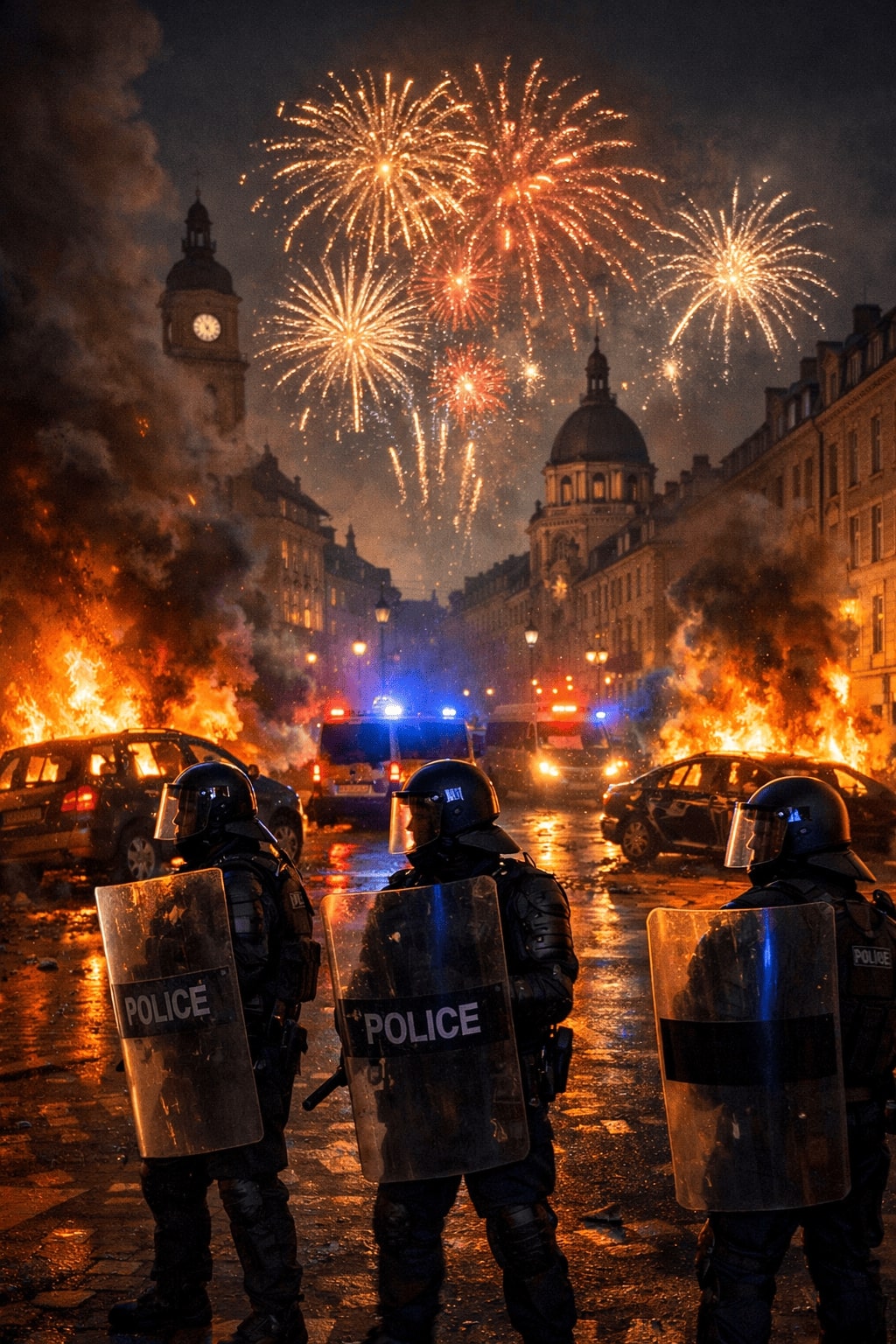 Dinamika Gangguan Keamanan dalam Perayaan Tahun Baru di Kota-Kota Eropa